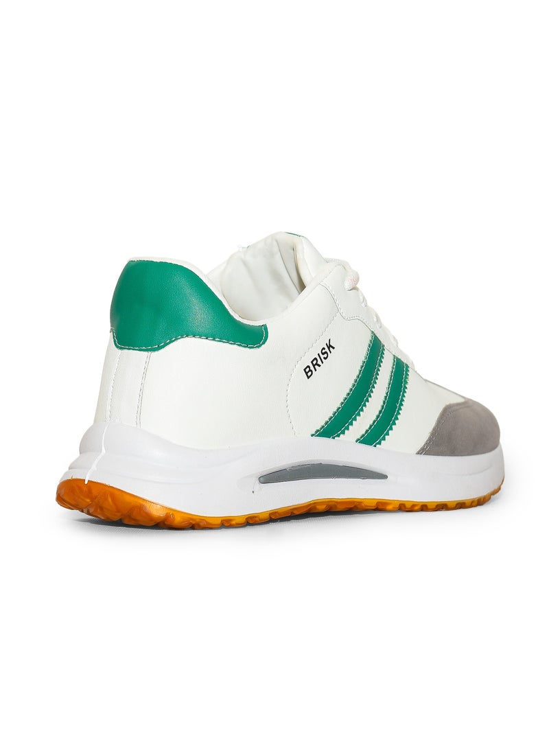 سنيكرز فاشون جلد رجالي – تصميم بسيط - Image 4